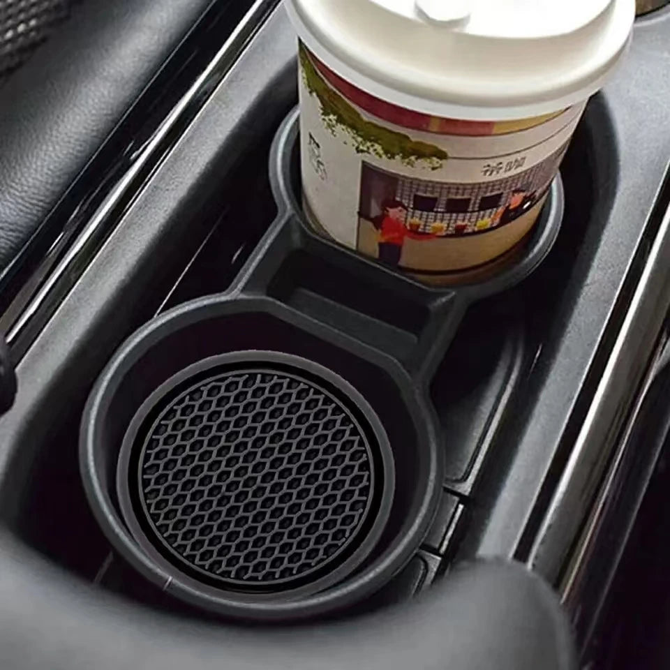 Black Car Cup Holder Coasters