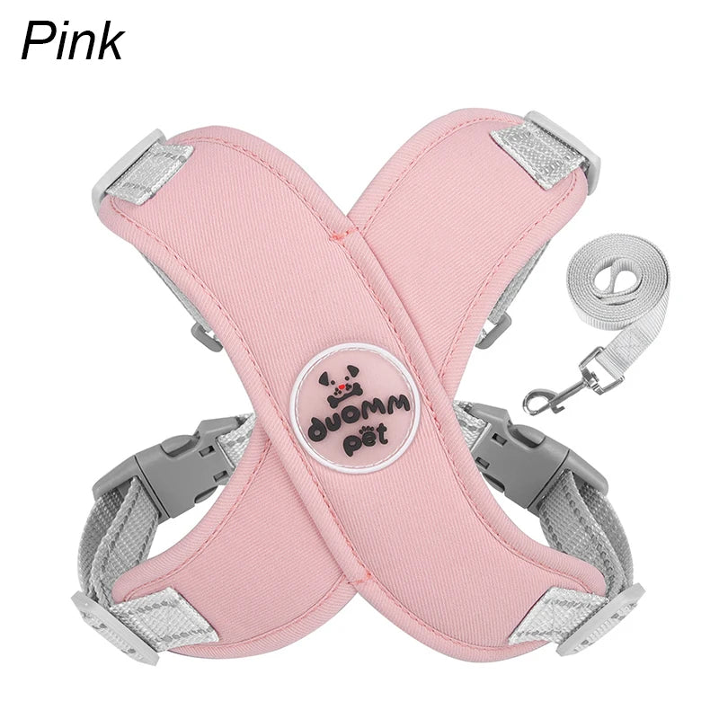 Reflective Pet Harness Rope Set