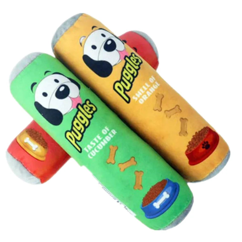 Plush Dog Joint Chew Toy