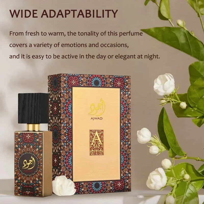 60ML Ajwad Mist Perfume Oil | Portable & Lasting
