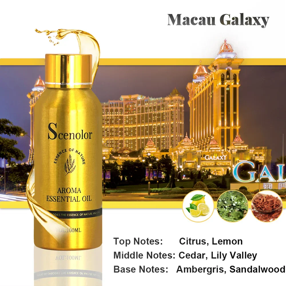 Unisex 100ml Hotel Essential Oil for Diffuser