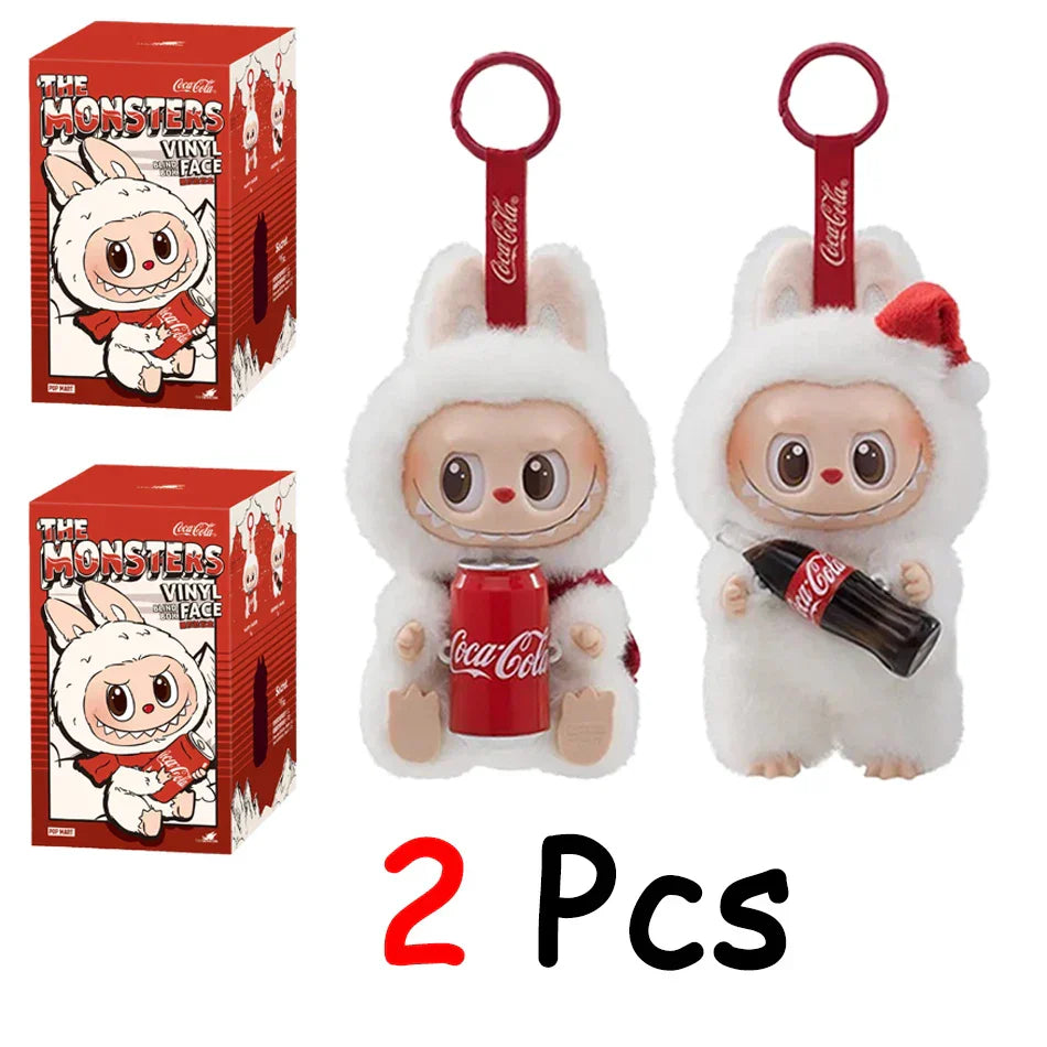 Pop Mart Labubu Monsters Batimento Cardíaco Macaron Pendant