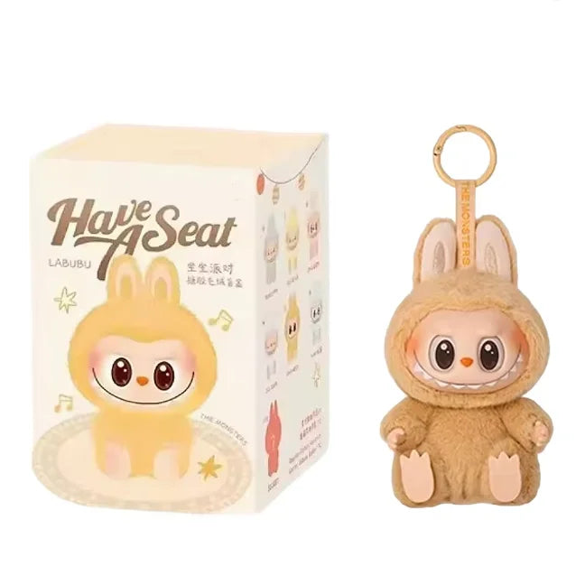 Labubu V3 Monster Keychain Toy