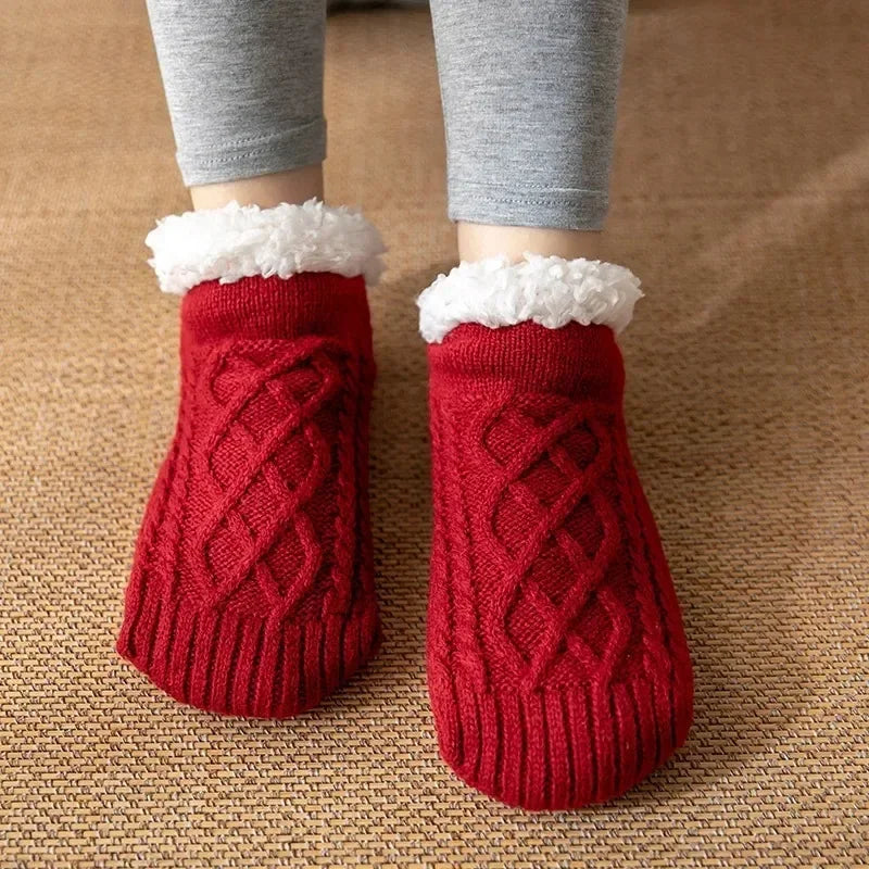 Women’s Fleece Slipper Socks