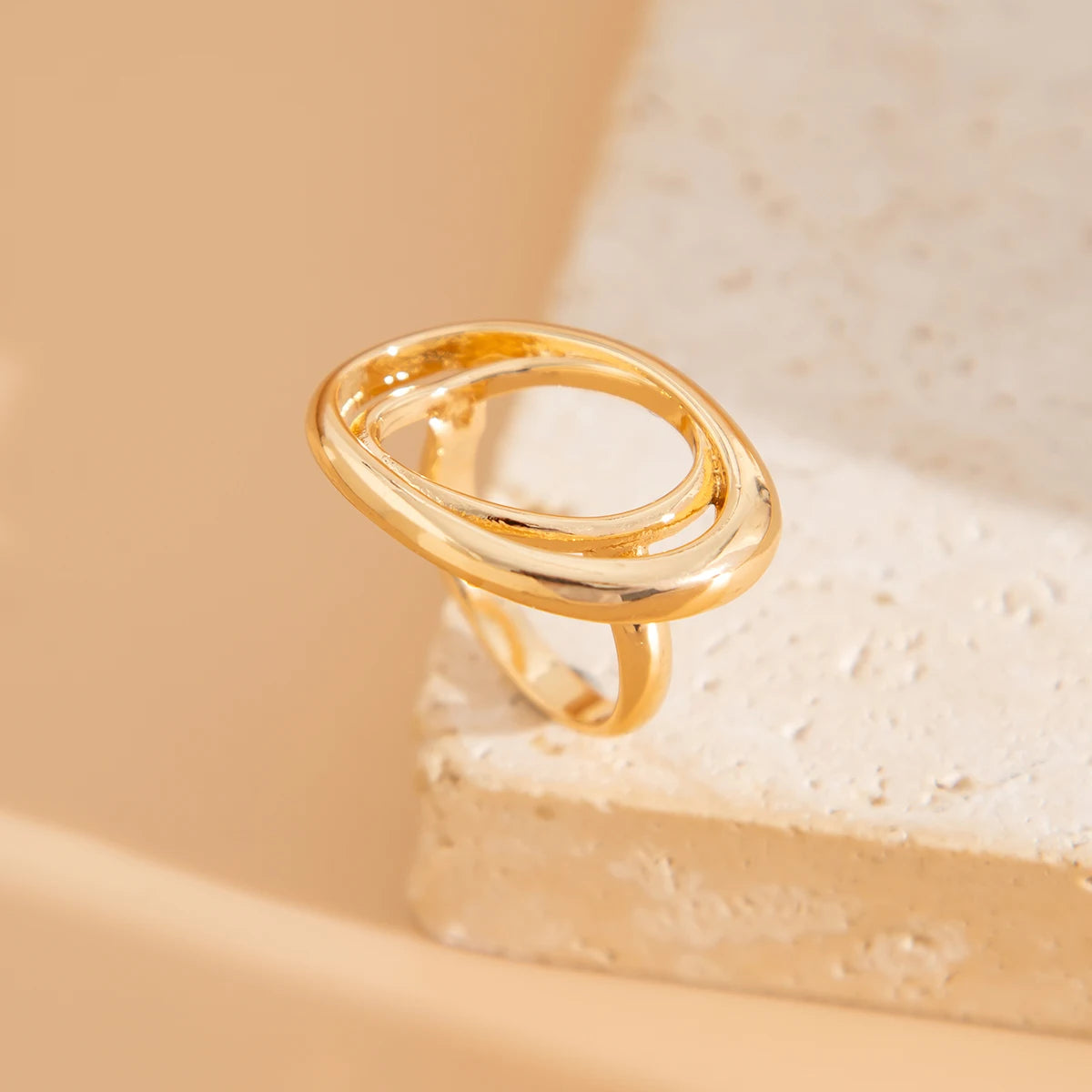 Boho Butterfly Flower Ring