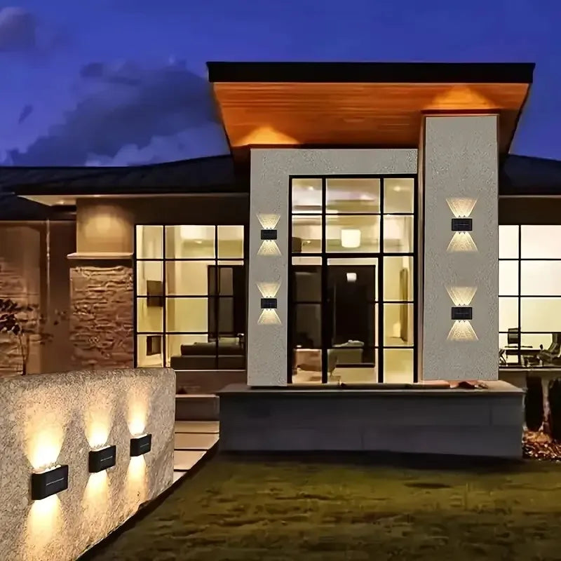 Solar Outdoor LED Wall Lights