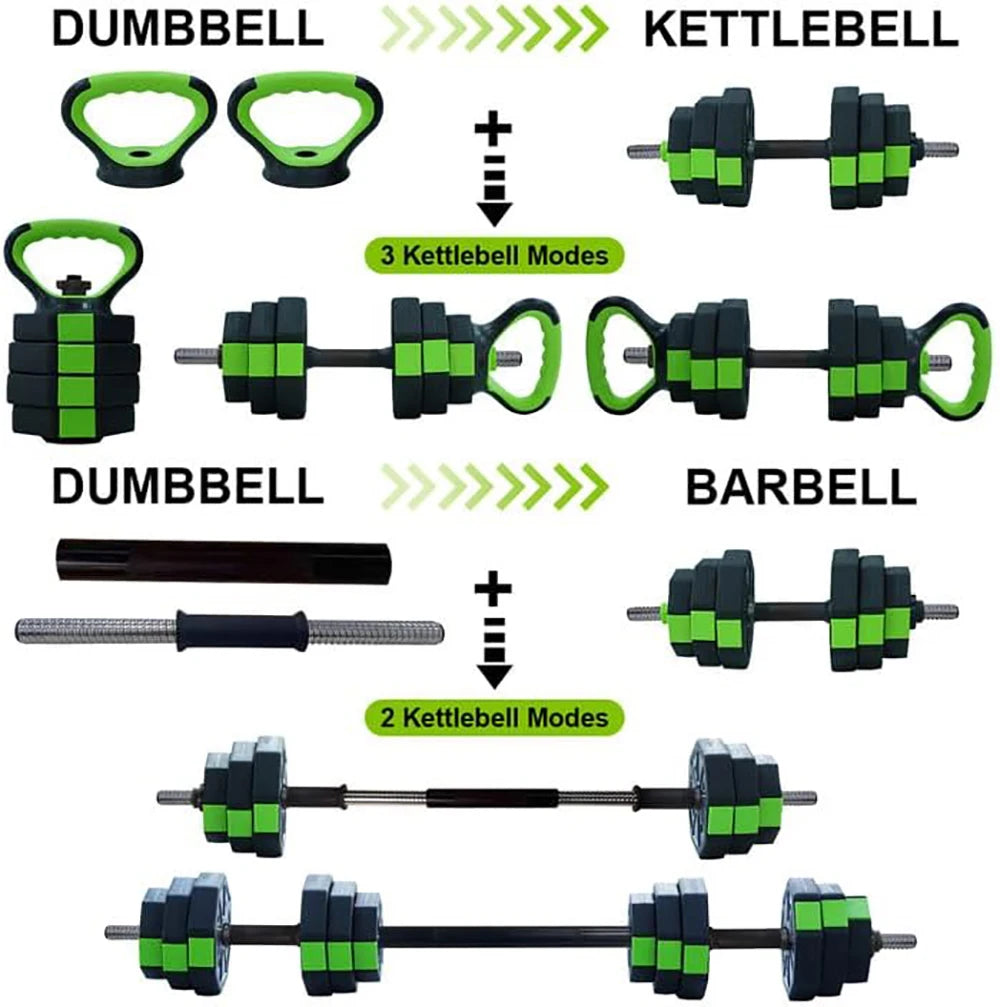 4-in-1 Adjustable Dumbbell Set