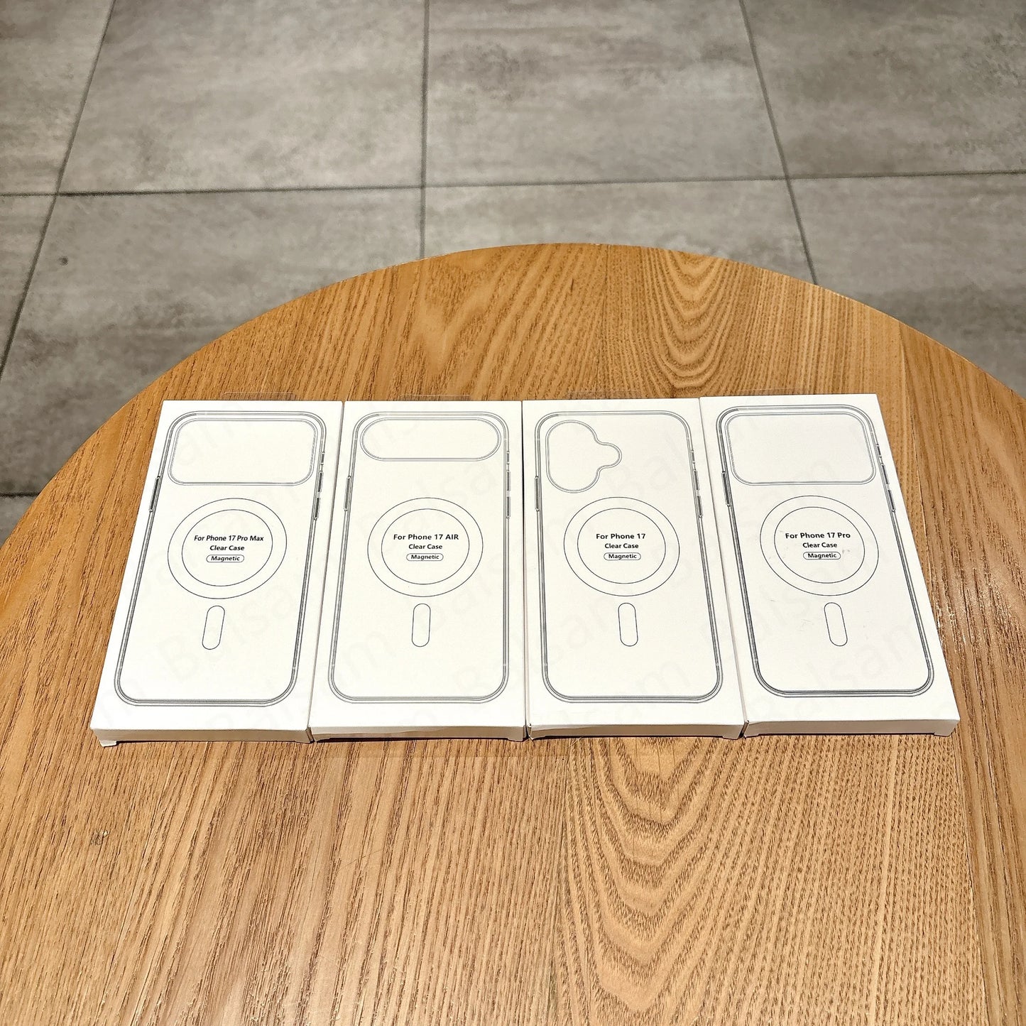 Clear MagSafe iPhone 17 Case