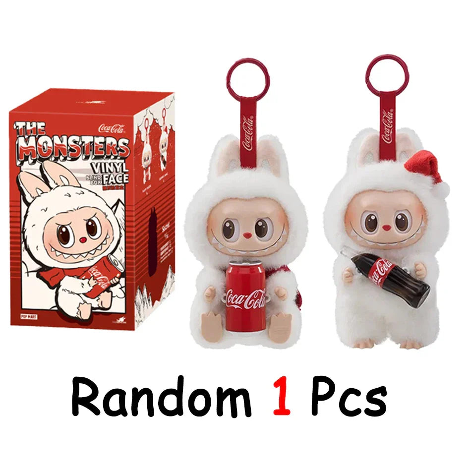 Pop Mart Labubu Monsters Batimento Cardíaco Macaron Pendant