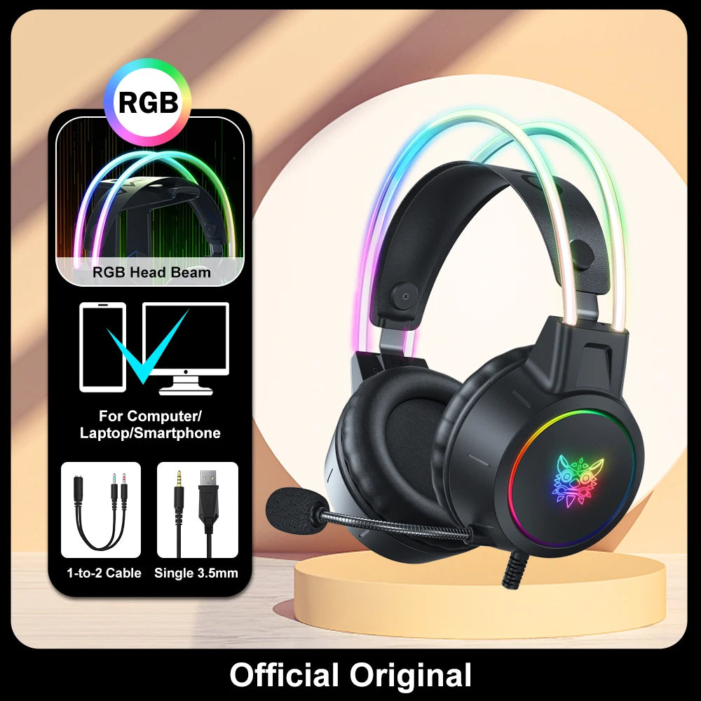 ONIKUMA RGB Gaming Headset