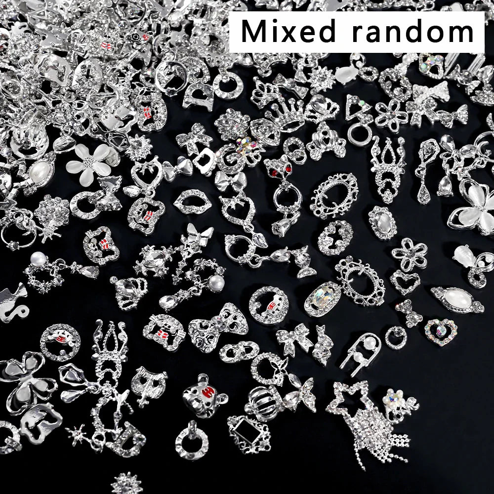 50pcs 3D Nail Art Charms
