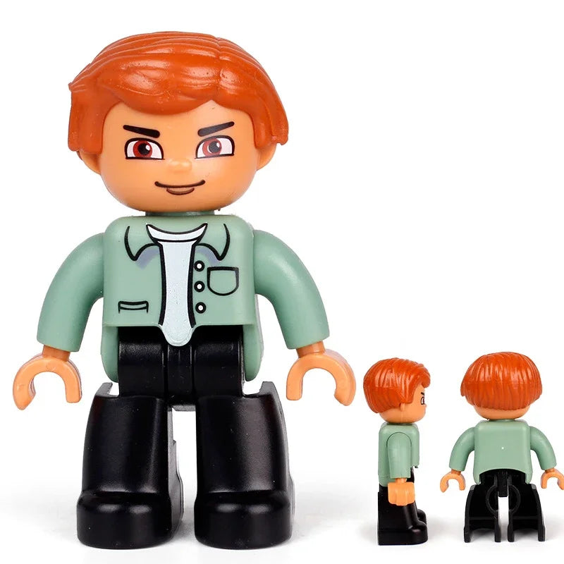 City Careers Action Figures Blocks