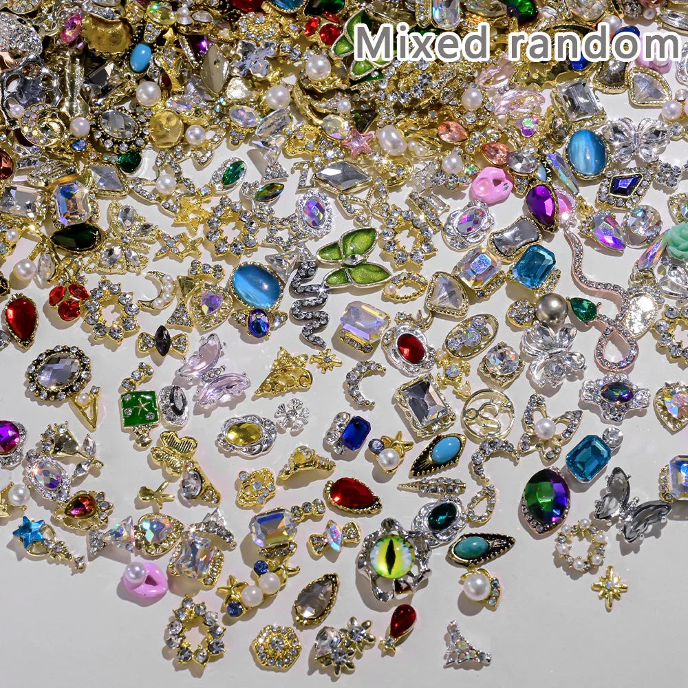 50pcs 3D Nail Art Charms