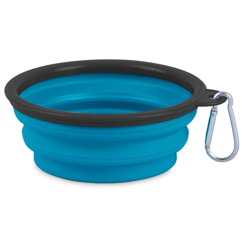 Collapsible Silicone Pet Travel Bowl