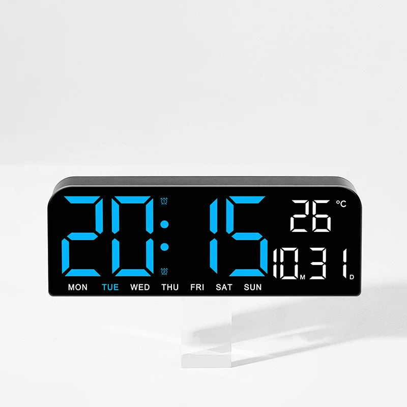 Large LED Digital Wall Clock