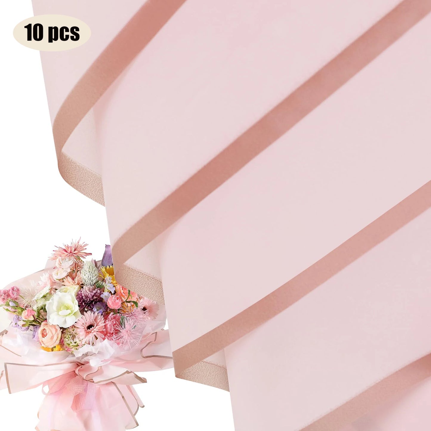 Flower Wrapping Paper Sheets