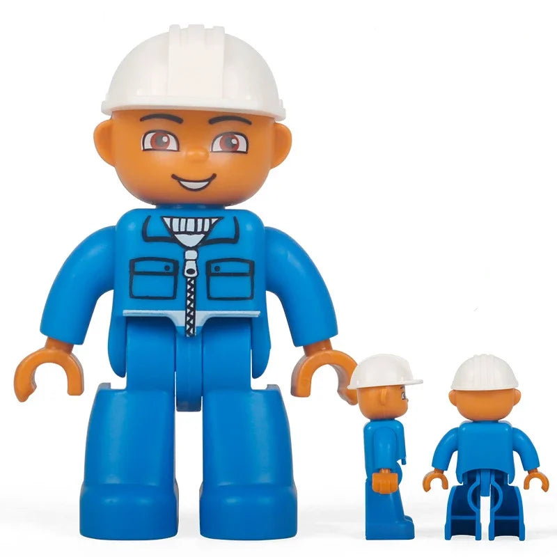 City Careers Action Figures Blocks