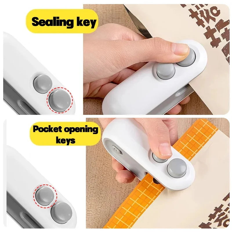 Mini Handheld Food Bag Sealer