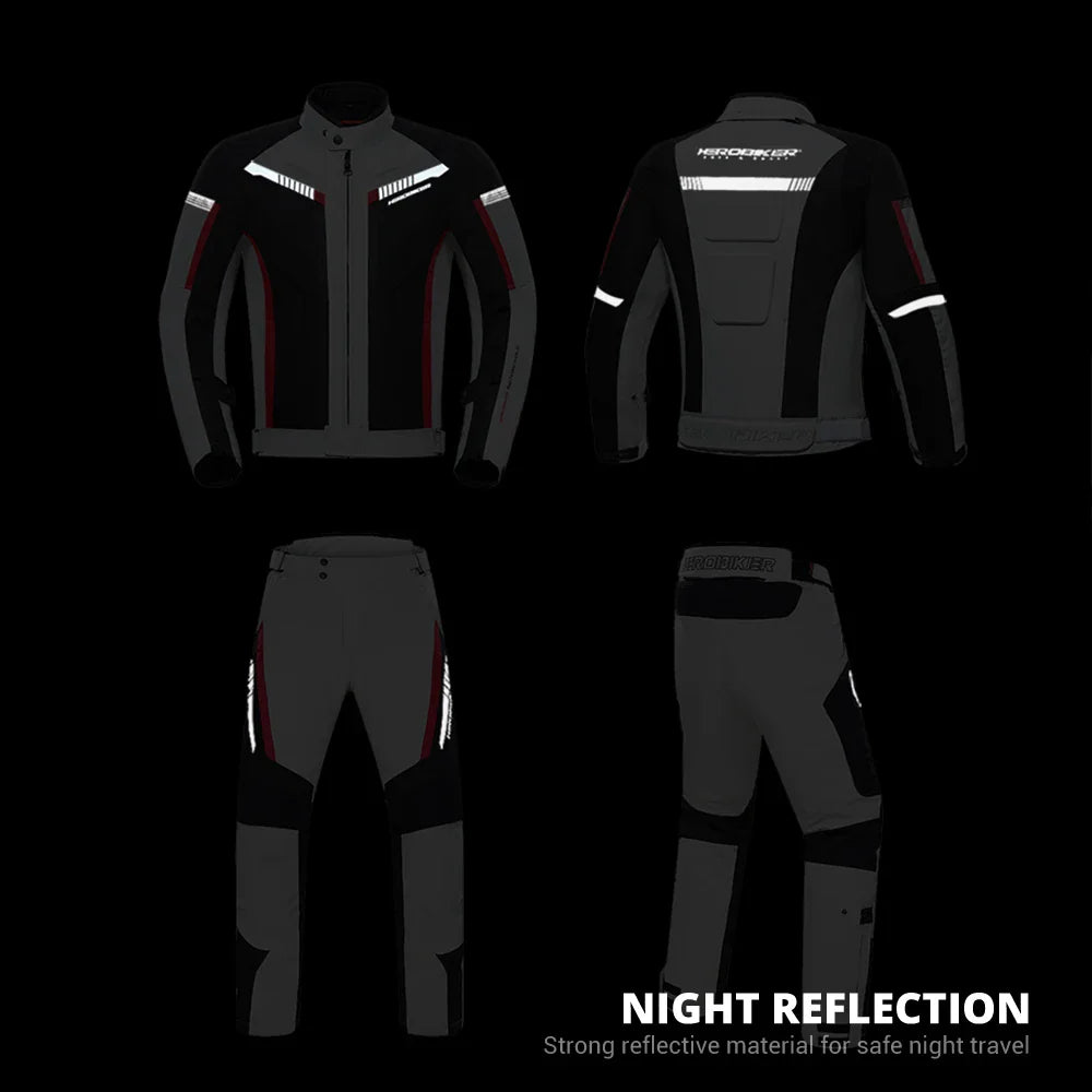 HEROBIKER Waterproof Motorcycle Racing Jacket