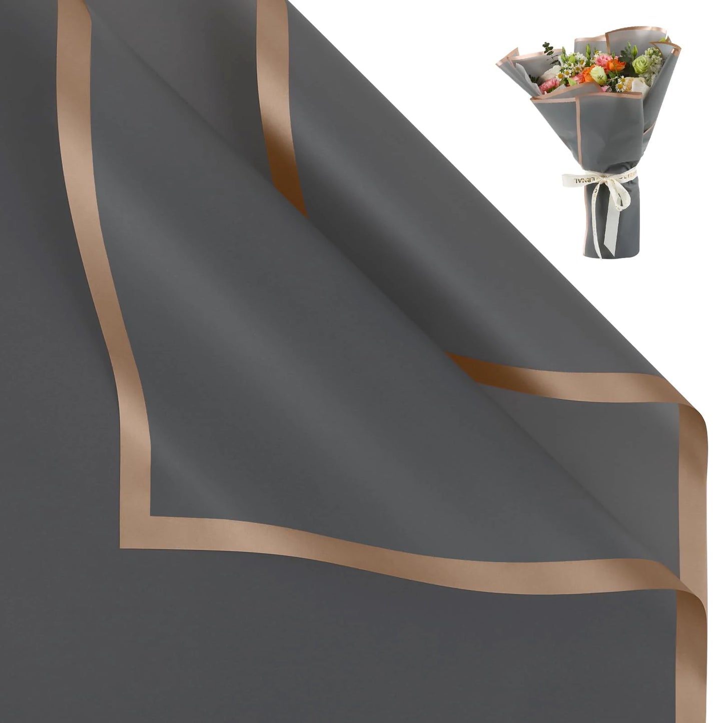 Flower Wrapping Paper Sheets