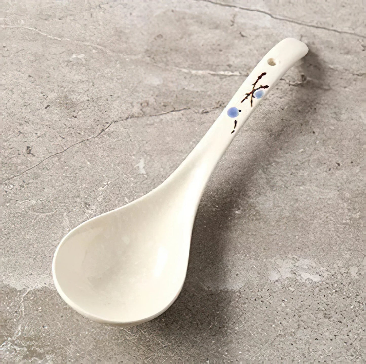 Bone China Ceramic Ladle