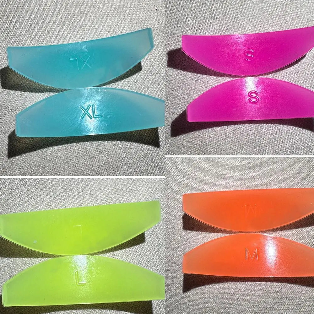 Colorful Silicone Eyelash Lift Pads