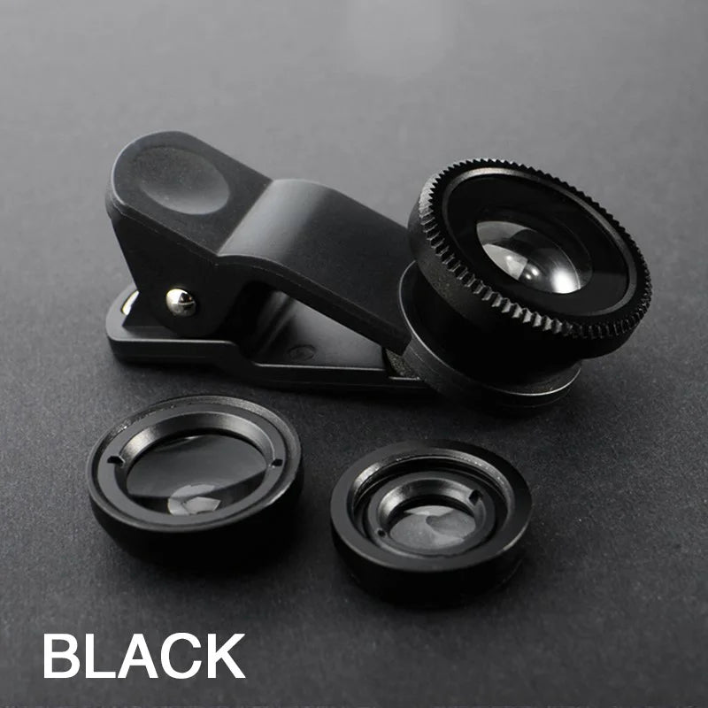 3-in-1 Fisheye Phone Lens