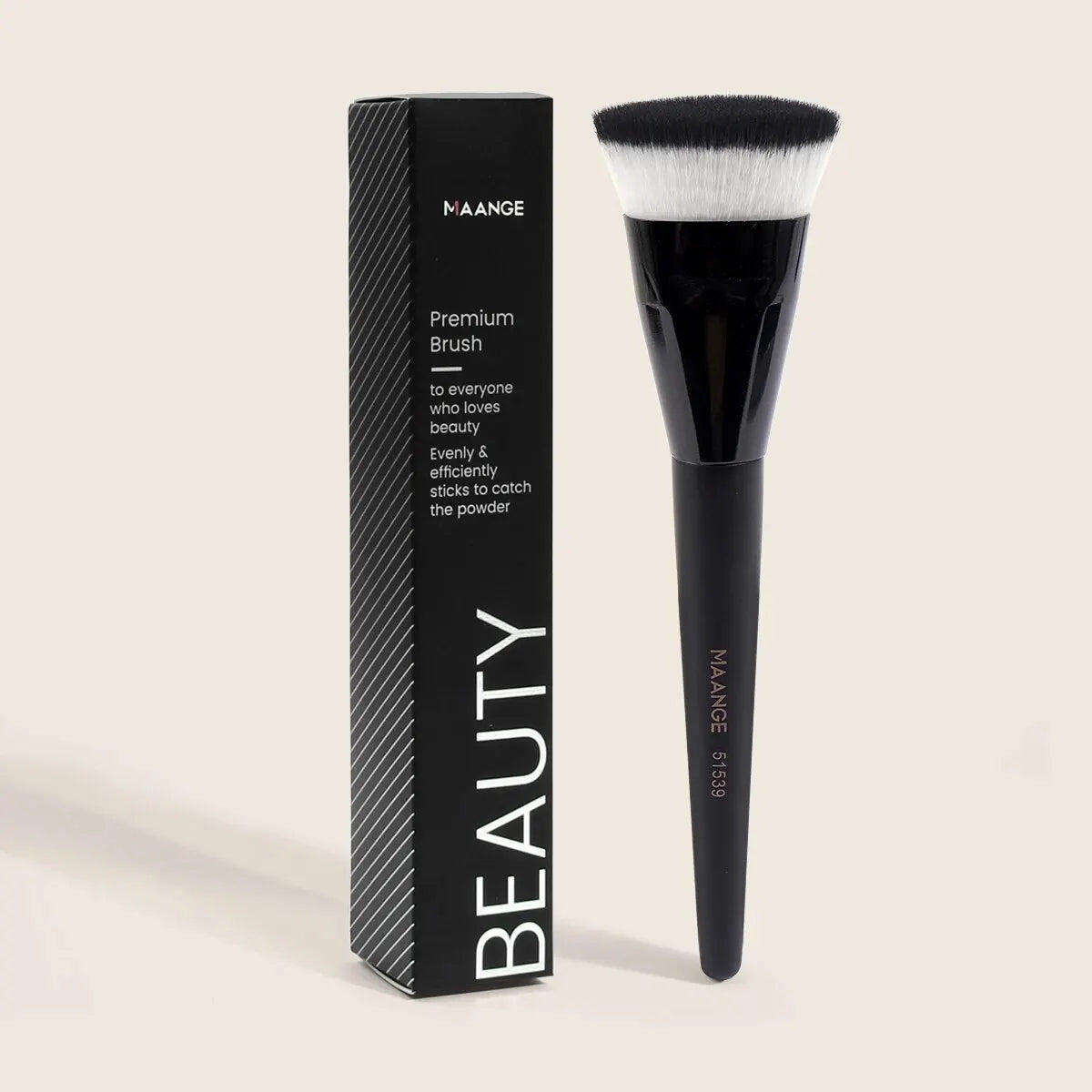 MAANGE Flat Round Foundation Brush