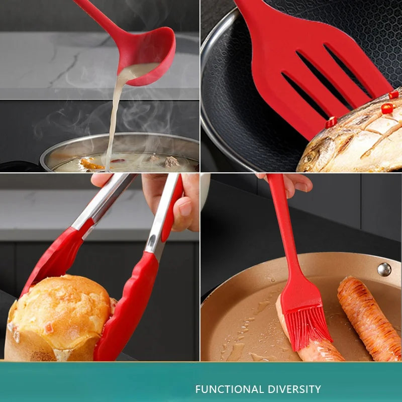 6-Piece Silicone Spatula Set