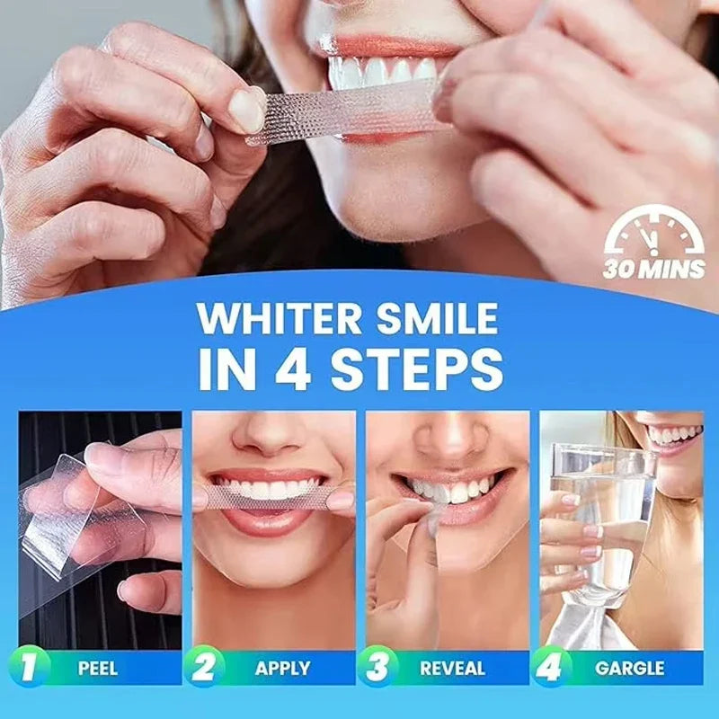 5D Teeth Whitening Strips Gel