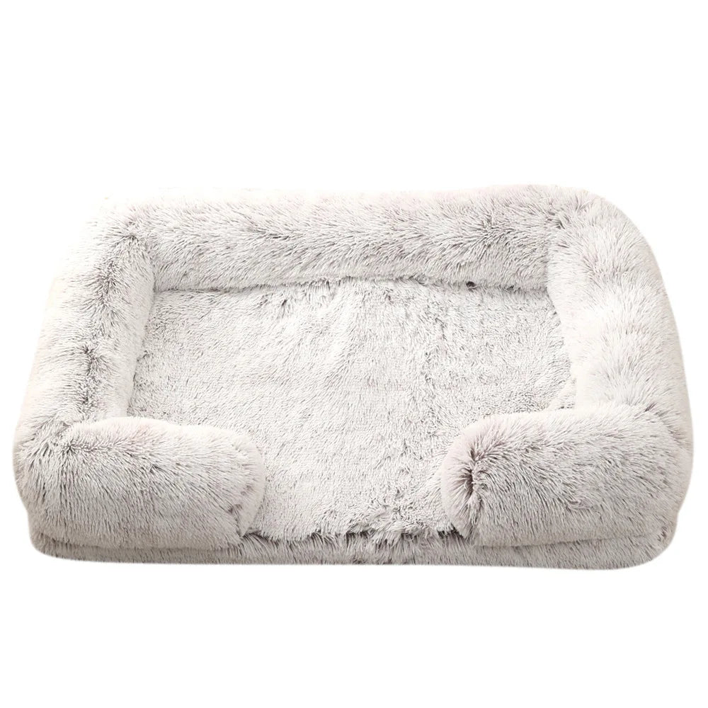 Half Surround Soft Pet Bed