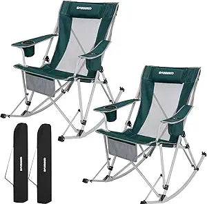 Portable Folding Rocking Camping Chair