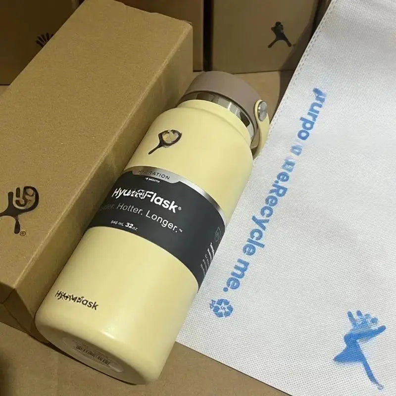 Hydro Flask Large Capacity Outdoor Water Bottle - Purple