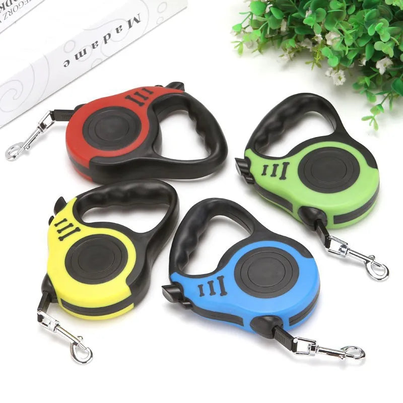 Retractable Nylon Dog Walking Leash