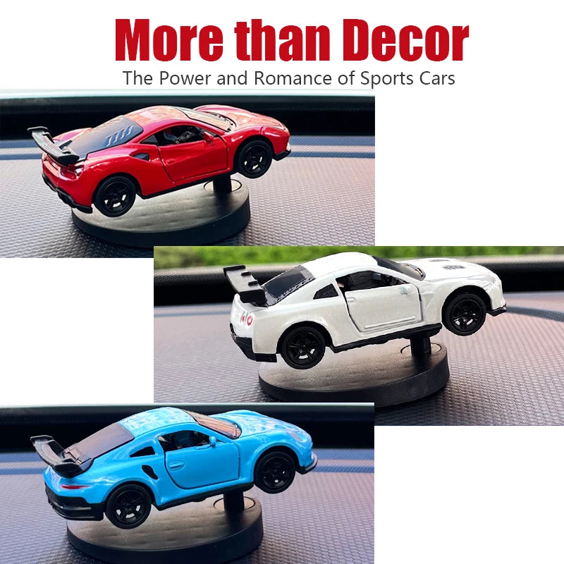 Drift Car Dashboard Toy Model