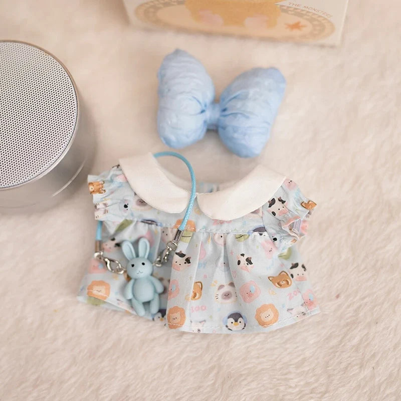 Labubu Penguin Vest Skirt Set