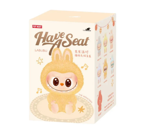 Pop Mart Labubu The Monsters Have A Seat Ququ Vinyl Plush