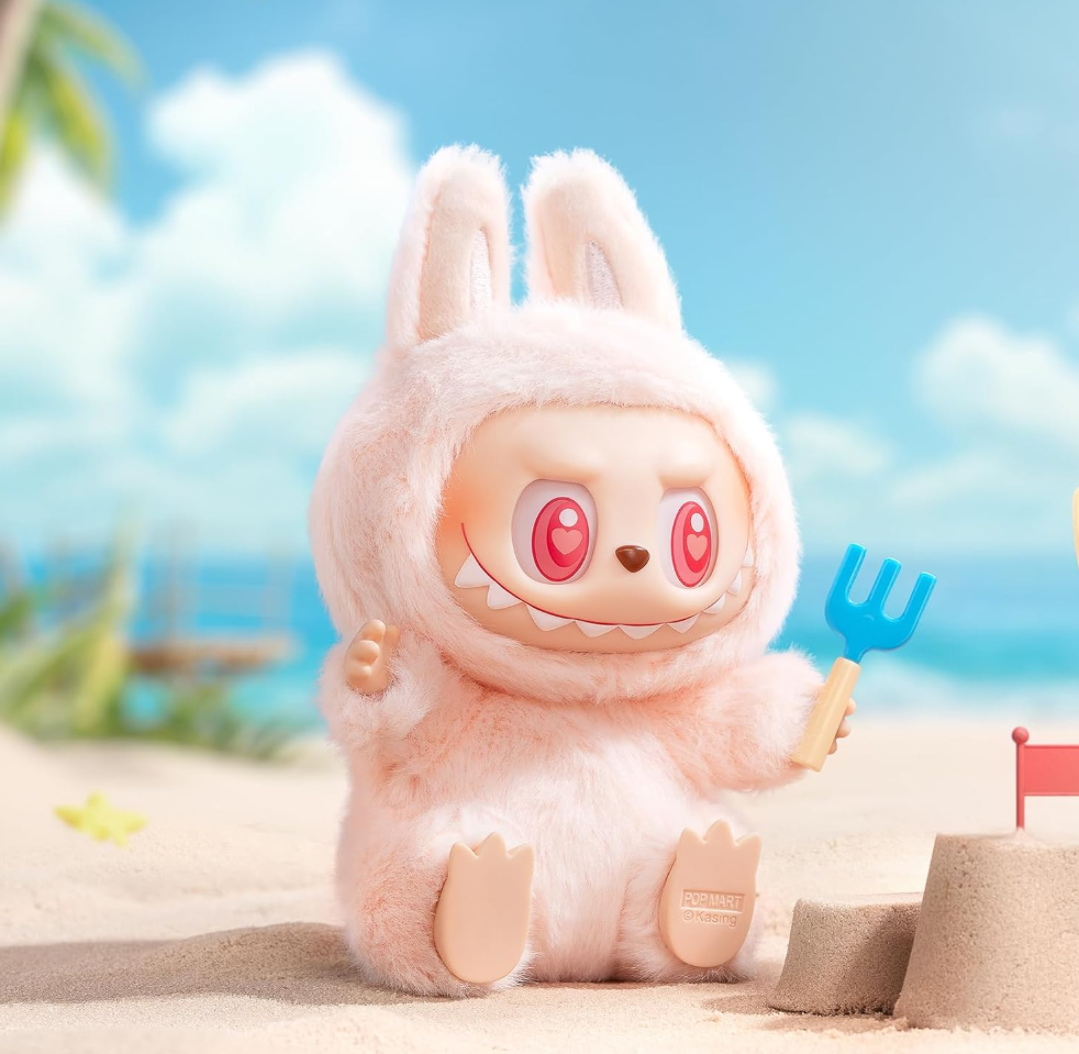 Pop Mart Labubu The Monsters Have A Seat Dada Vinyl Plush