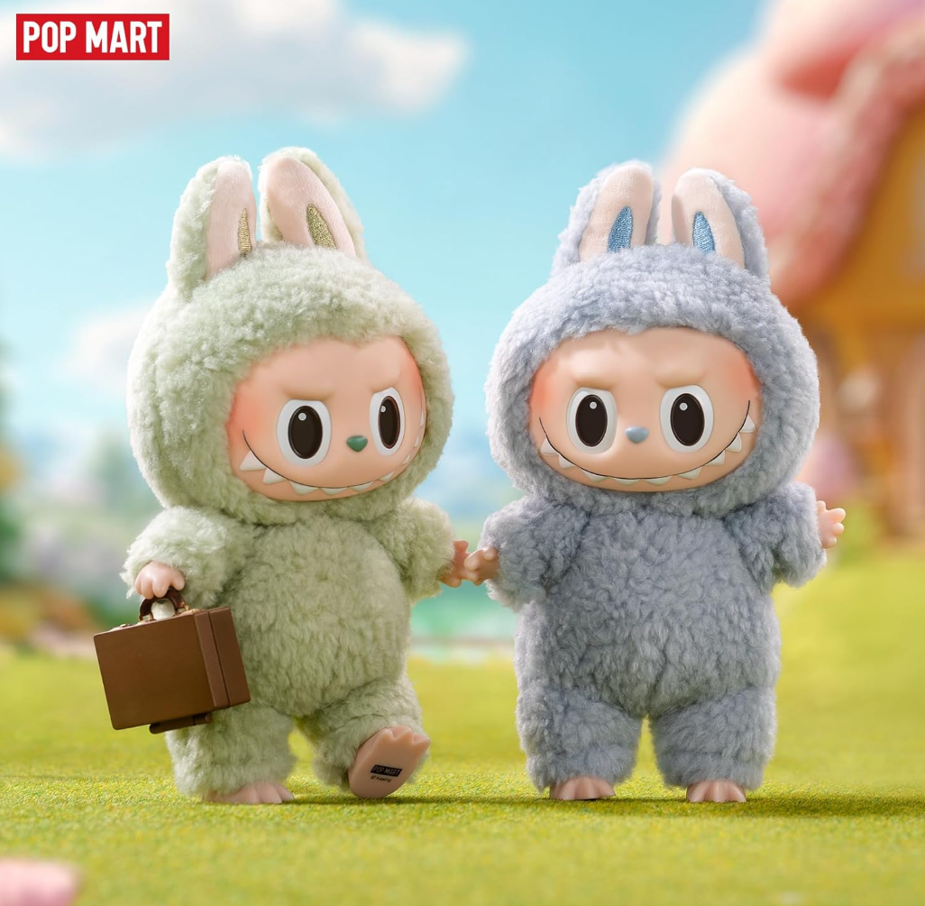 Pop Mart Labubu The Monsters Tasty Macarons Sea Salt Cocount Vinyl Plush Pendant