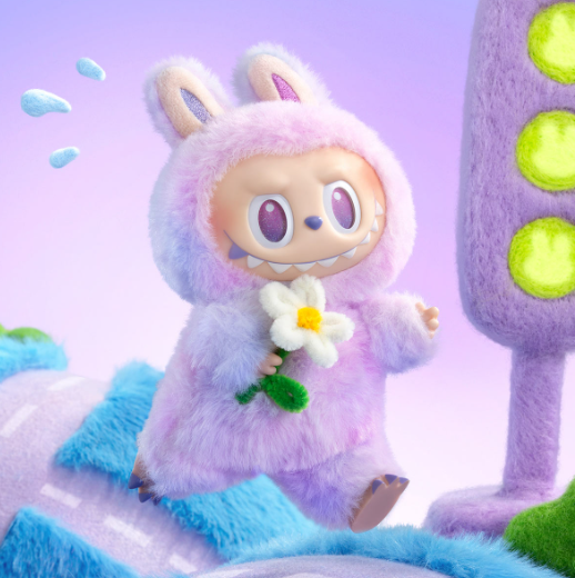 Pop Mart Labubu The Monsters Big Into Energy Series Luck Vinyl Plush Pendant