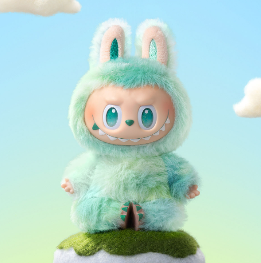 Pop Mart Labubu The Monsters Big Into Energy Series Serenity Vinyl Plush Pendant