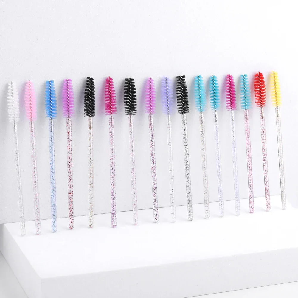 50pcs Disposable Eyelash Brush Set