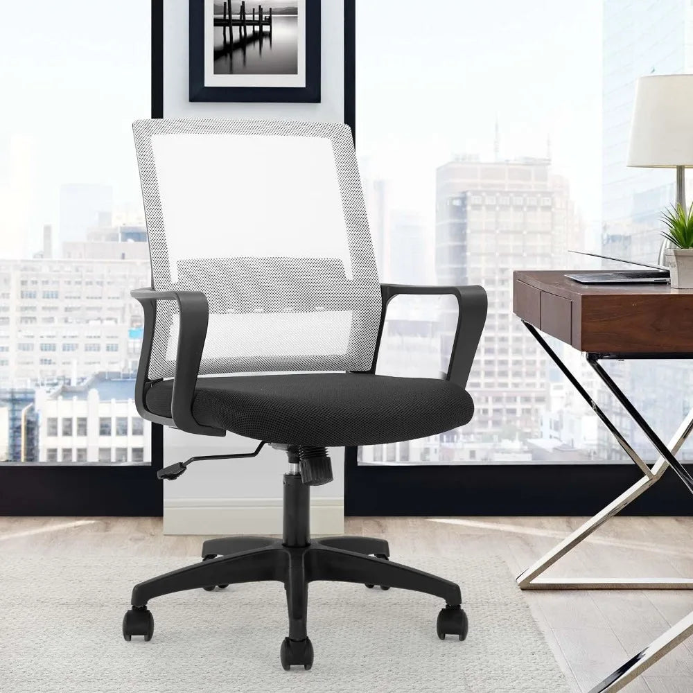 Ergonomic Mid-Back Office Chair