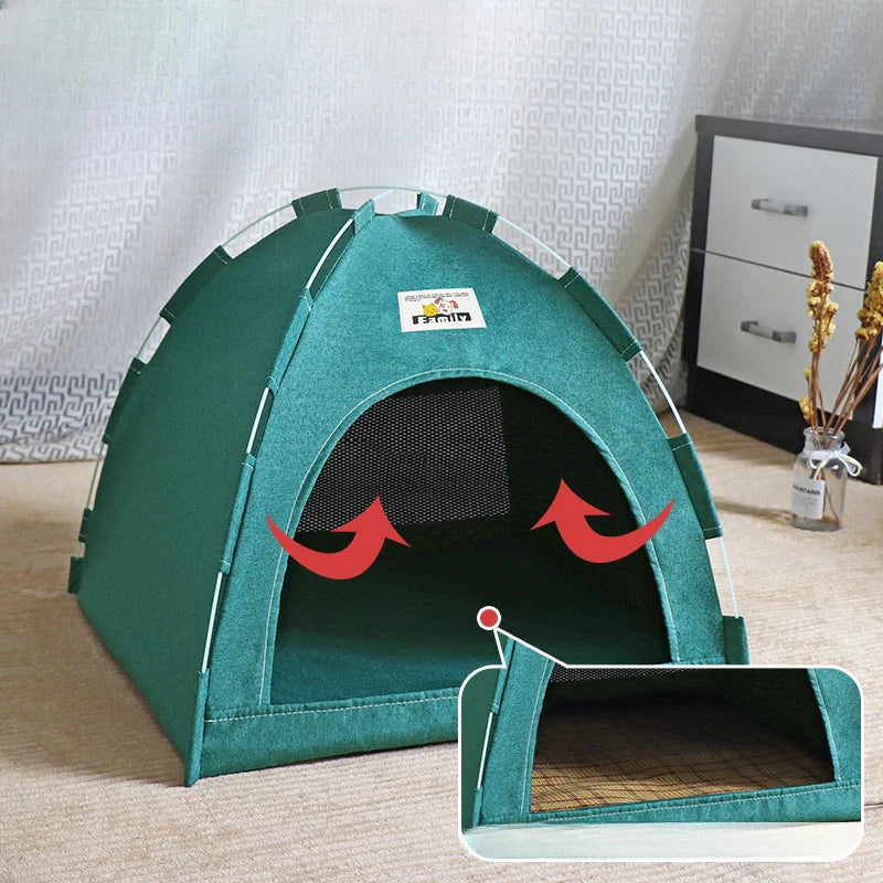Foldable Breathable Pet Tent