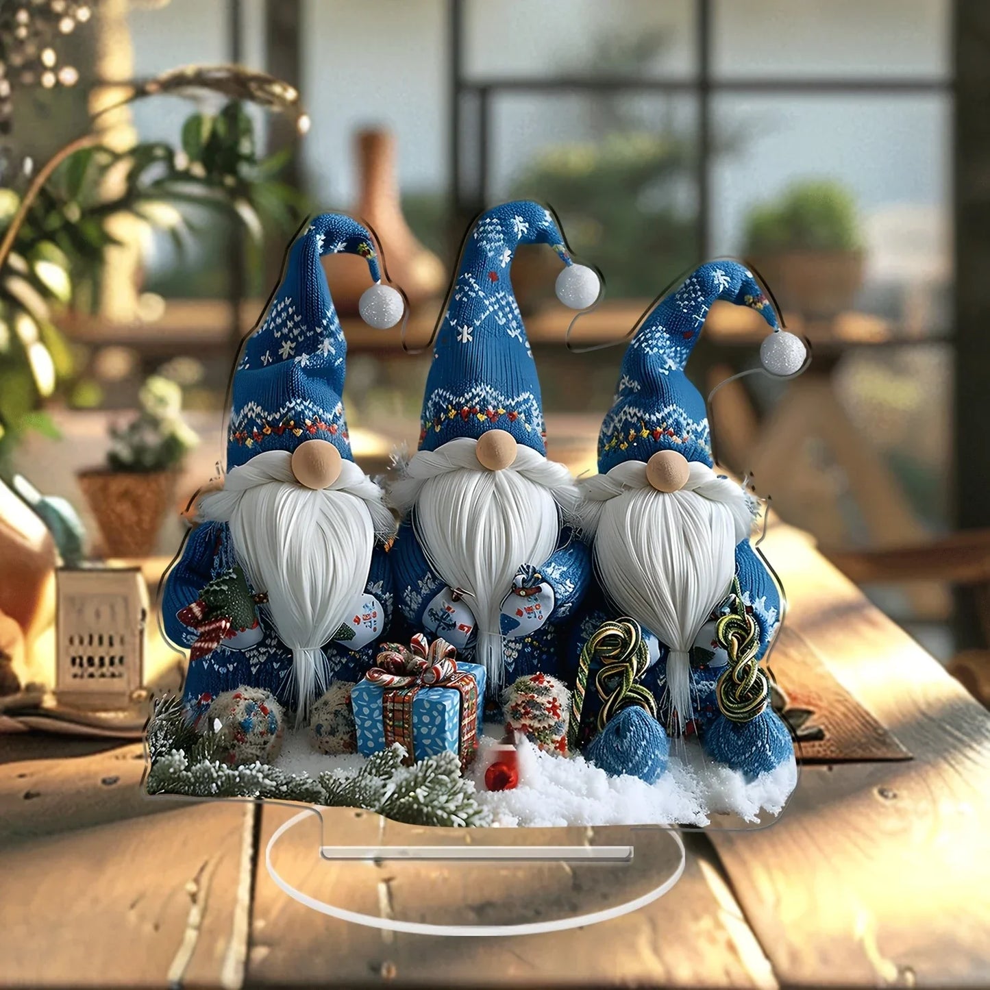 Festive Christmas Gnomes Decor