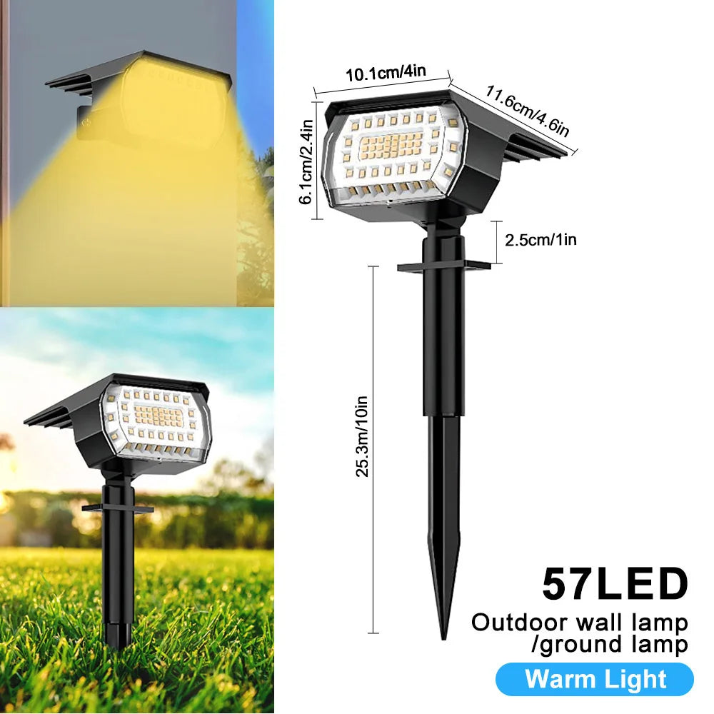 Solar LED Landscape Spotlights