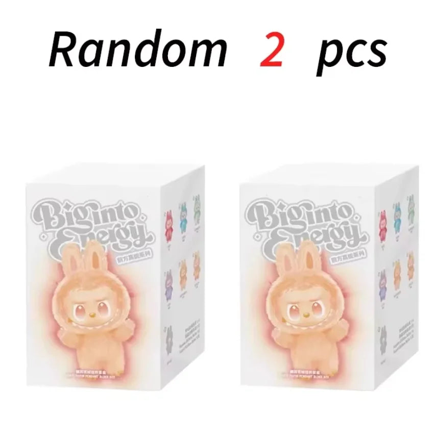 Labubu 3V Heartbeat Macaron Figurine Gift