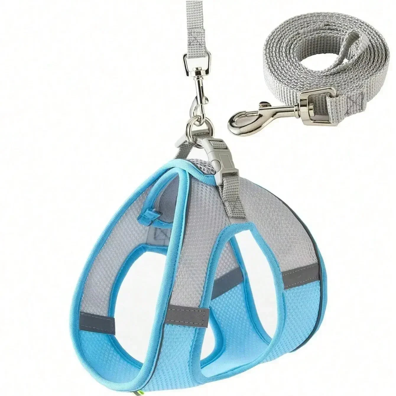 Adjustable Pet Harness Leash Set