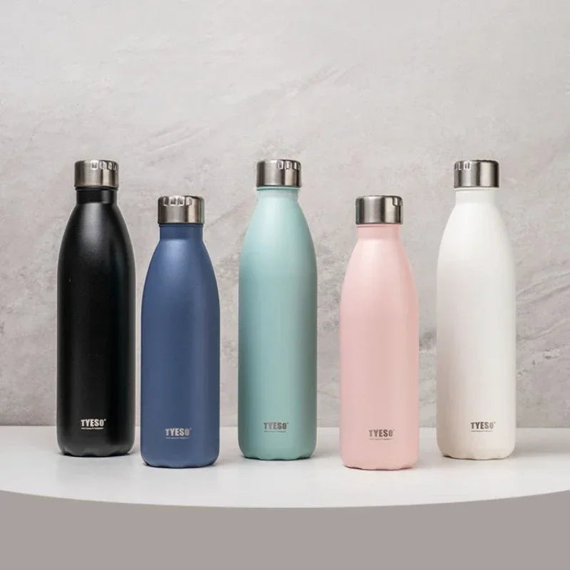 Tyeso High-Capacity Steel Bottle