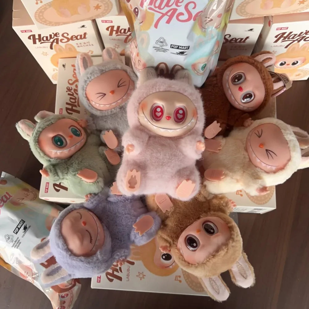 1-6pcs Popmart Labubu The Monsters Lisa Seme Vinyl Toy